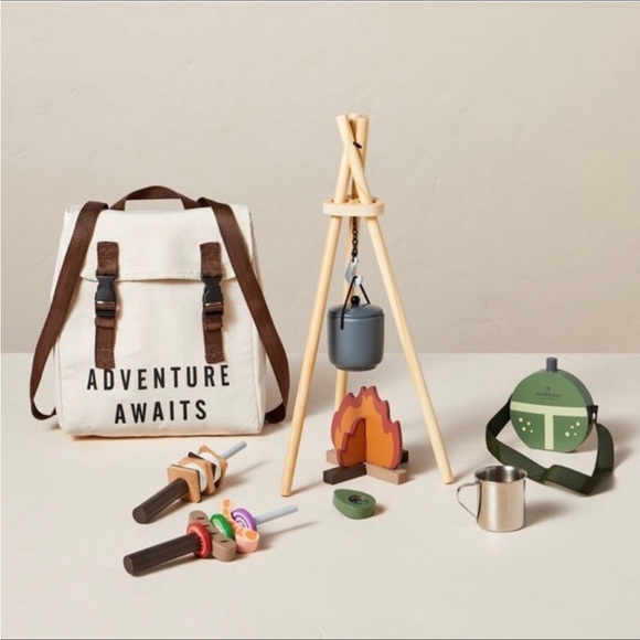 Hearth & Hand Other - 🔥 Toy Campfire Adventure Awaits Playset - 27pc - Hearth & Hand with Magnolia